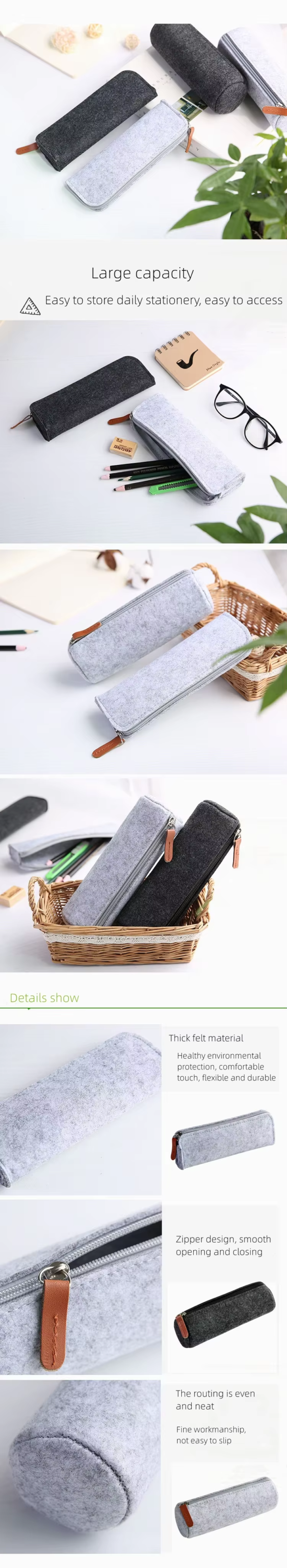 Felt Pencil Case – Bild 4