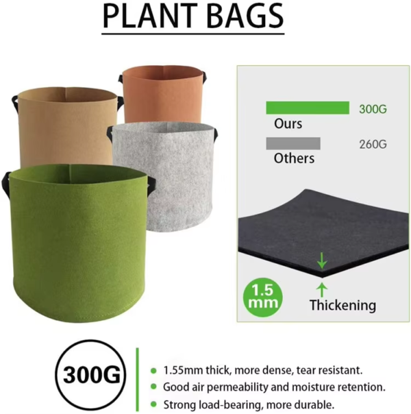 Felt Grow Pot - Image 4