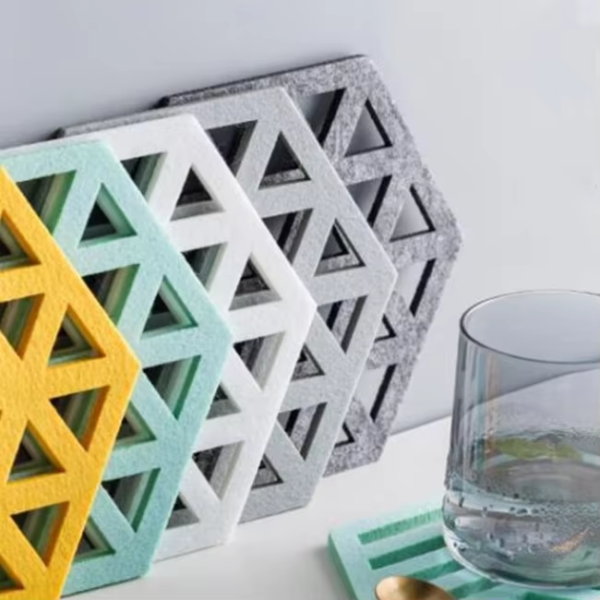 Felt Placemat and Coaster - Imagen 2