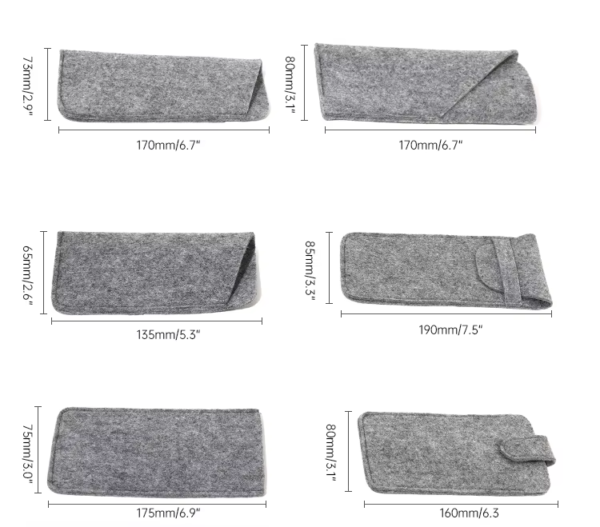 Felt Glasses Bag - Image 4